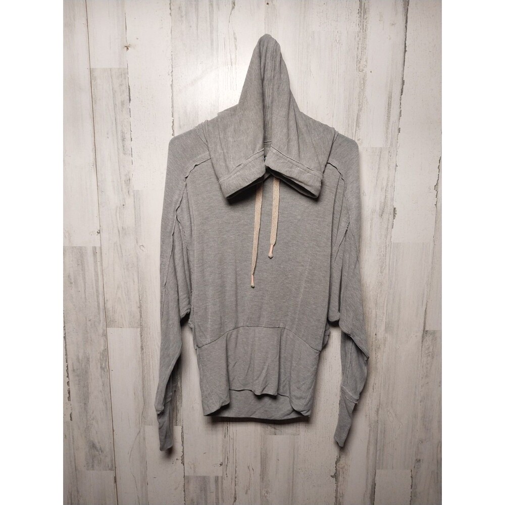 Free People Movement Ready Go Hoodie Small Gray